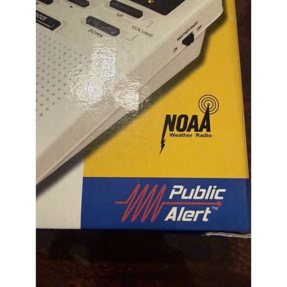 Midland WR-100B All Hazards Alert Weather Radio - White Weather Alert - Picture 4 of 4